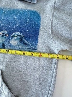 Vintage Exist Sports Line Kids Gray Hoodie Made In Usa Dolphins VTG 7