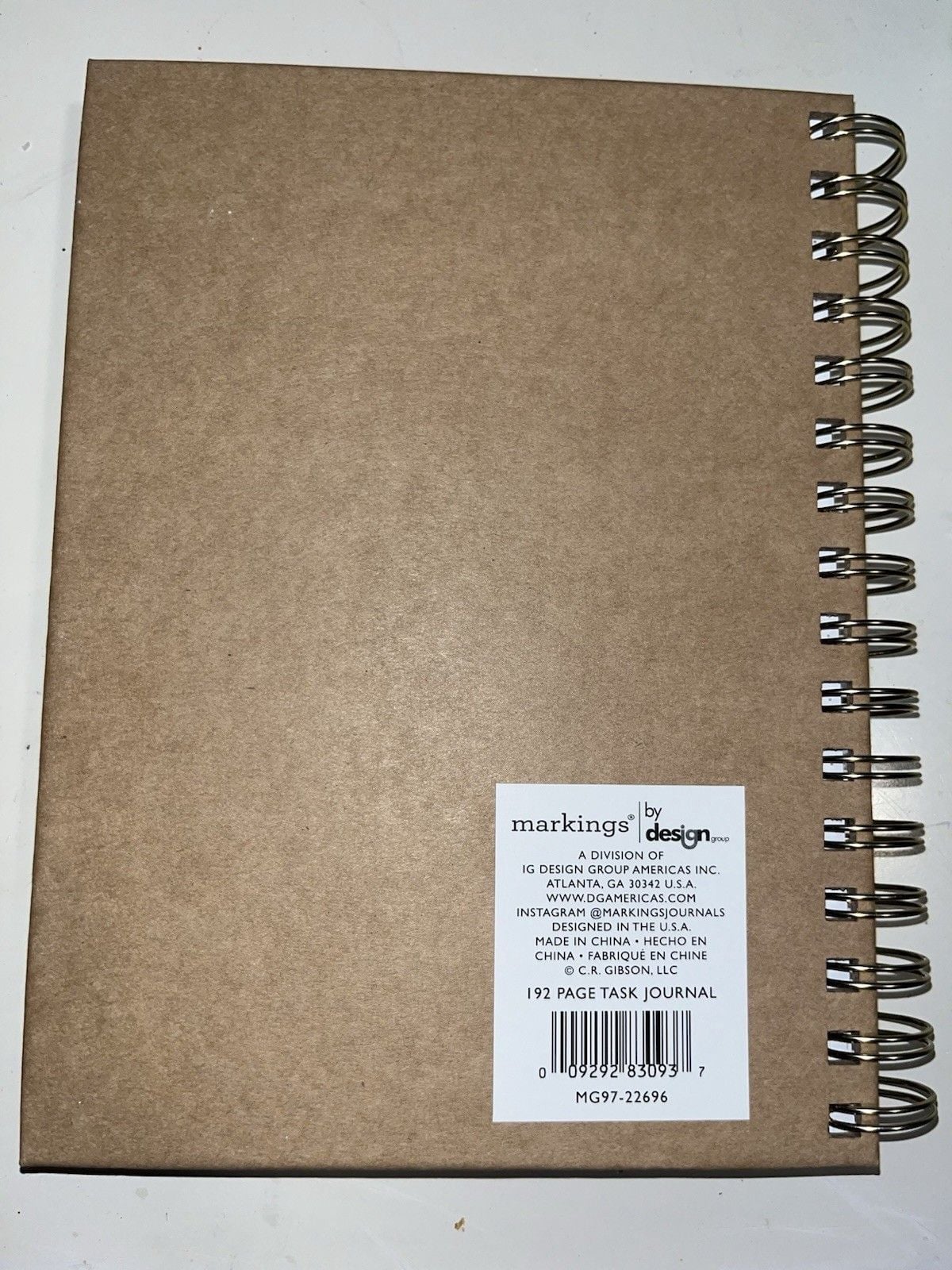 Markings By Design Group Task journal 192 Pages Daily Task Notebook Prompted 10
