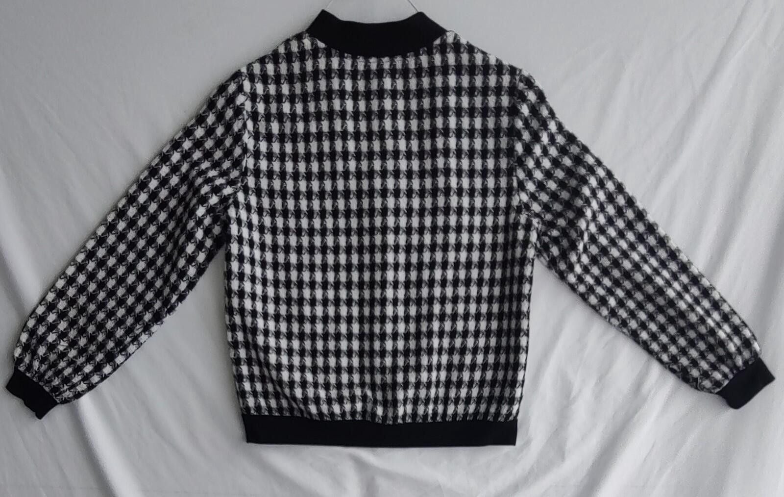 Shein Houndstooth Knit Sweater - Size XS 5
