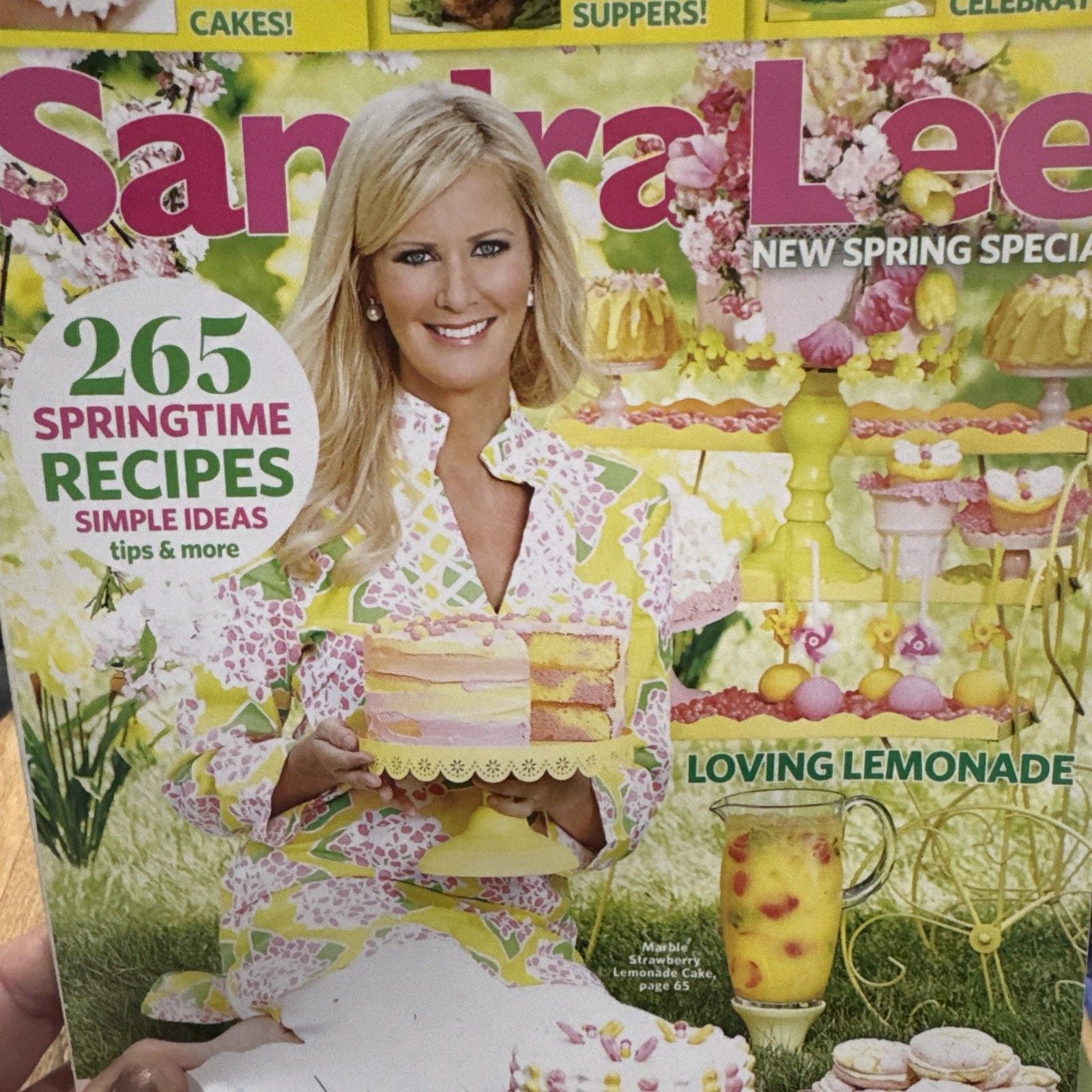 Sandra Lee Special Issue Spring Cooking Easter Recipe Book / Mag 2