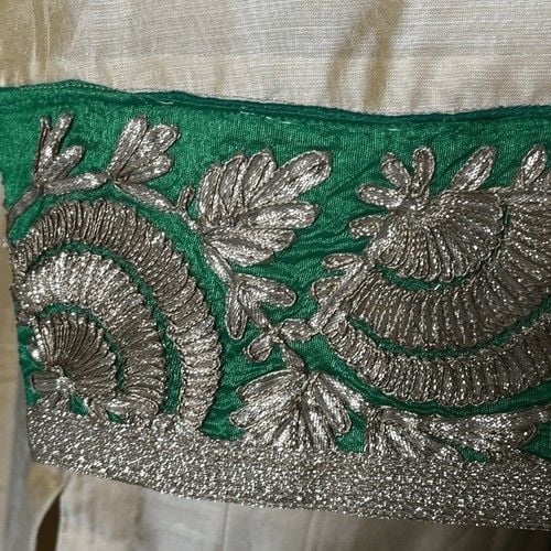 Indian/Punjabi Gold With Green Salwar Kameez 3pc Suit 10