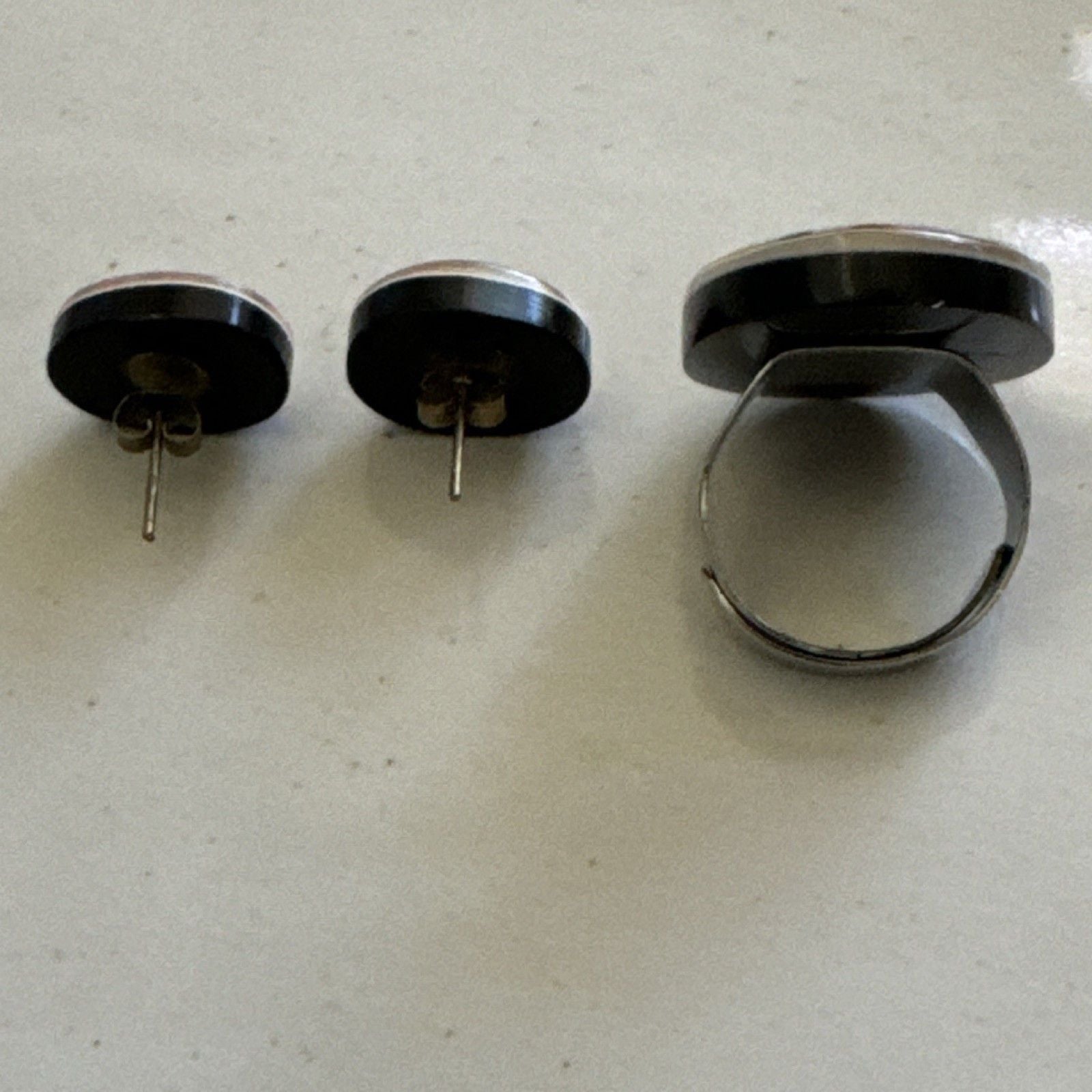 Gaudi Bijoux Spanish Artisan Designed Earrings and Ring Set 5