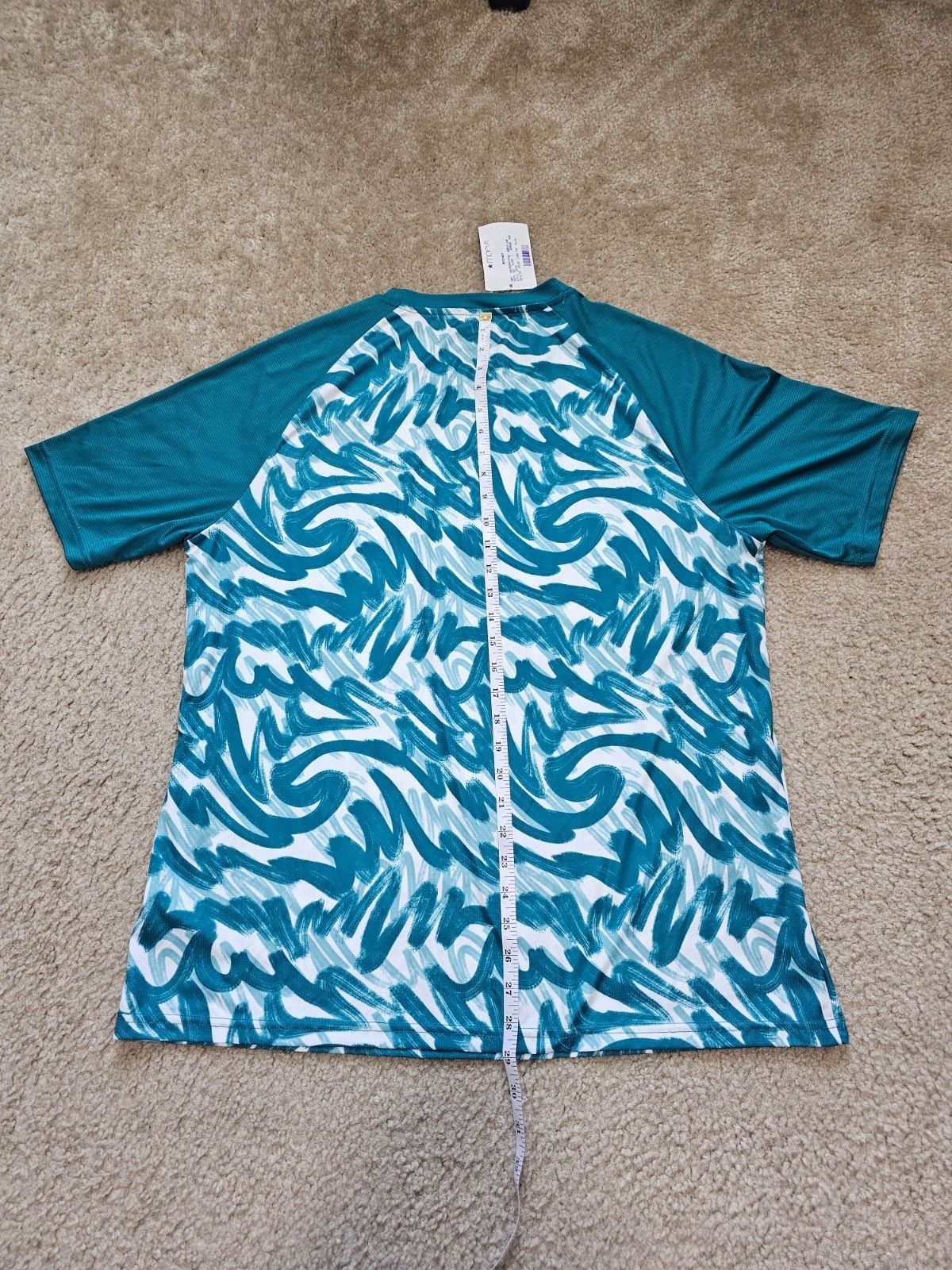 PUMA Portugal Soccer Jersey Mens XL RE:FIBRE FPF Teal White NWT 10