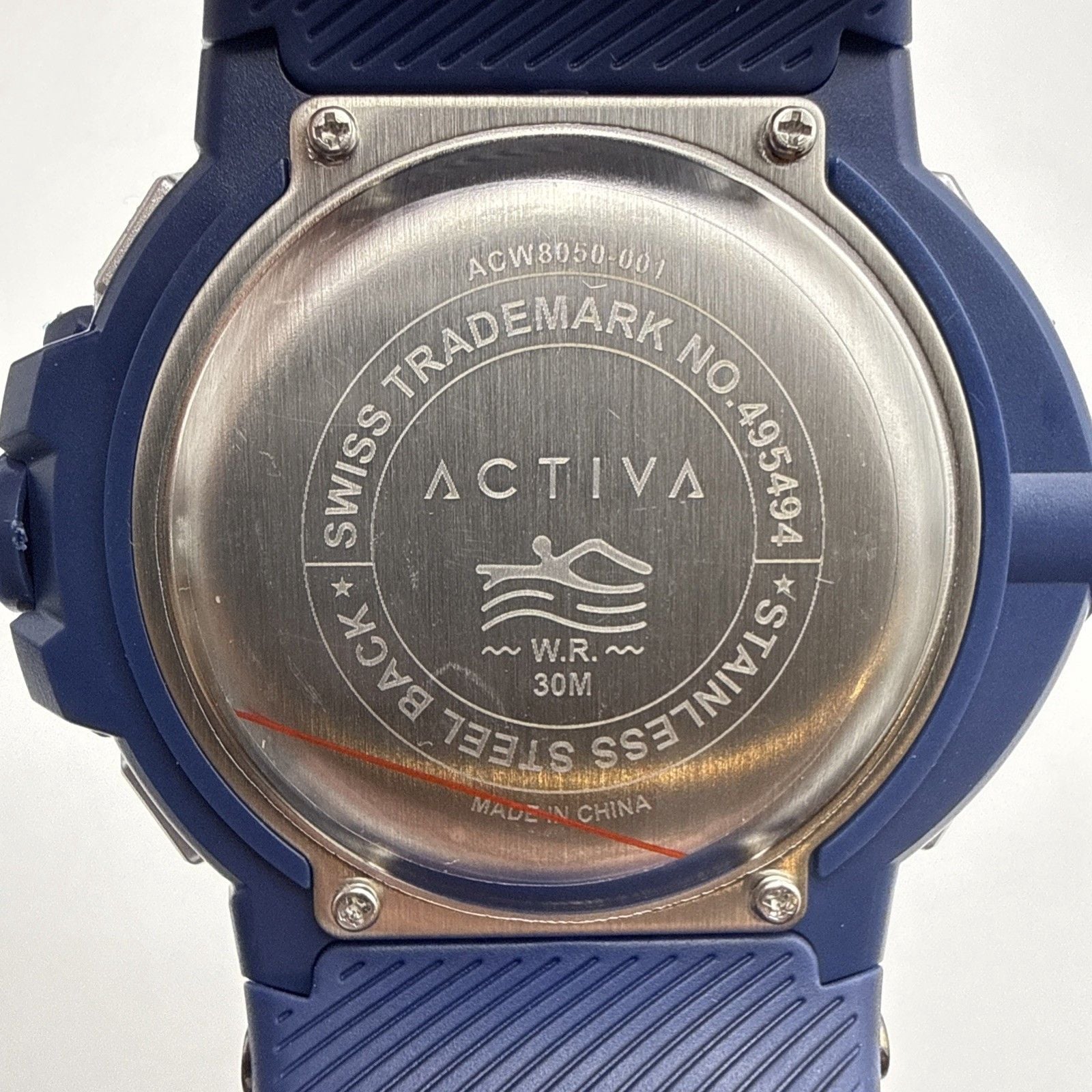 Activa x Invicta ACW8050-001 Digital Watch Blue 50mm New in Box 14