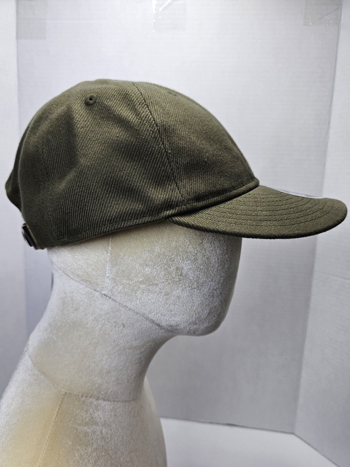 New Era Halley Stevensons 9FIFTY Retro Crown Waxed Cotton Olive Hat M/L 10