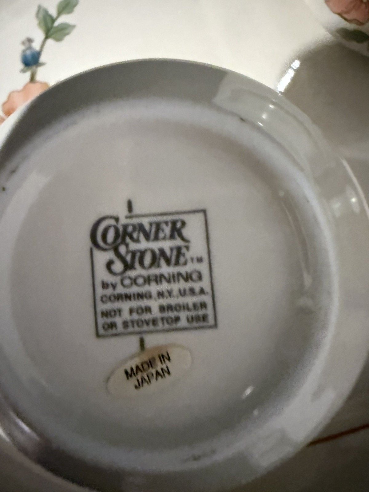 CORELLE CORNERSTONE GLENORA OVAL PLATTER CREAMER SUGAR 3