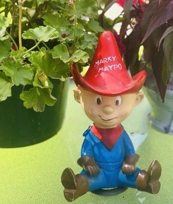 VTG 1960’s Maypo Maple Oatmeal Cereal Advertising Mascot Marky Maypo Vinyl Toy 4