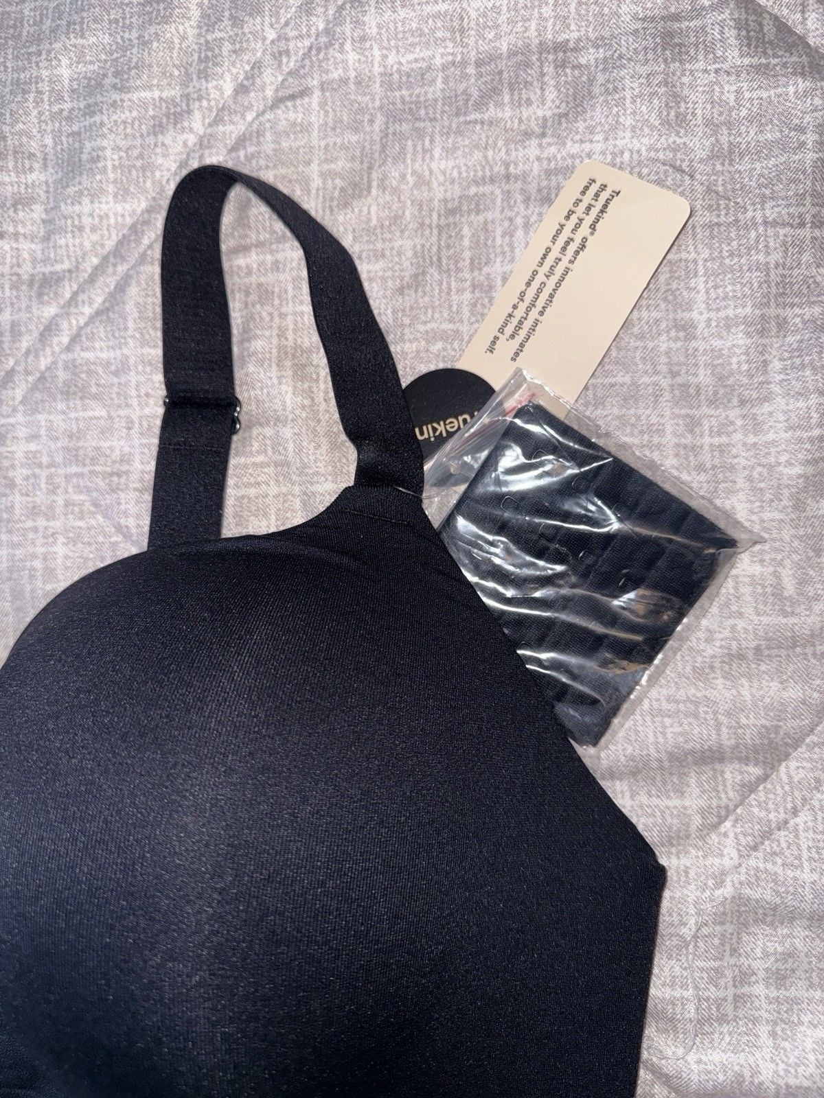 Truekind® Supportive Comfort Wireless Shaping Bra 2XL Black 5