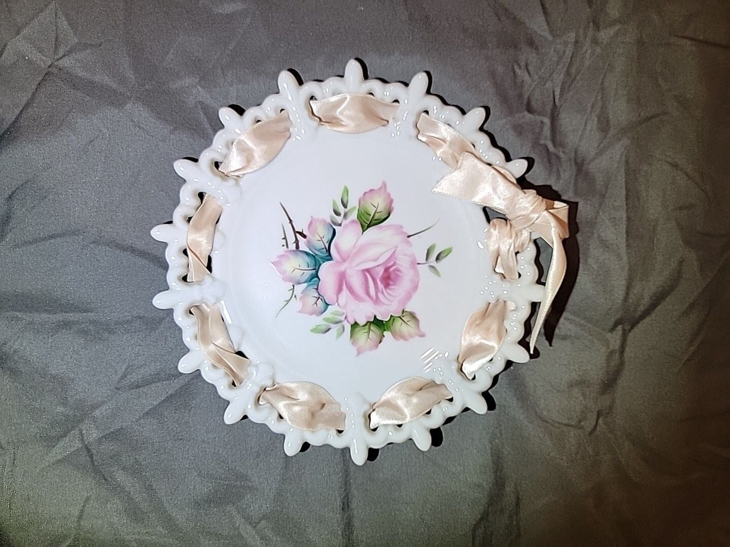 lefton china hand painted plates 6