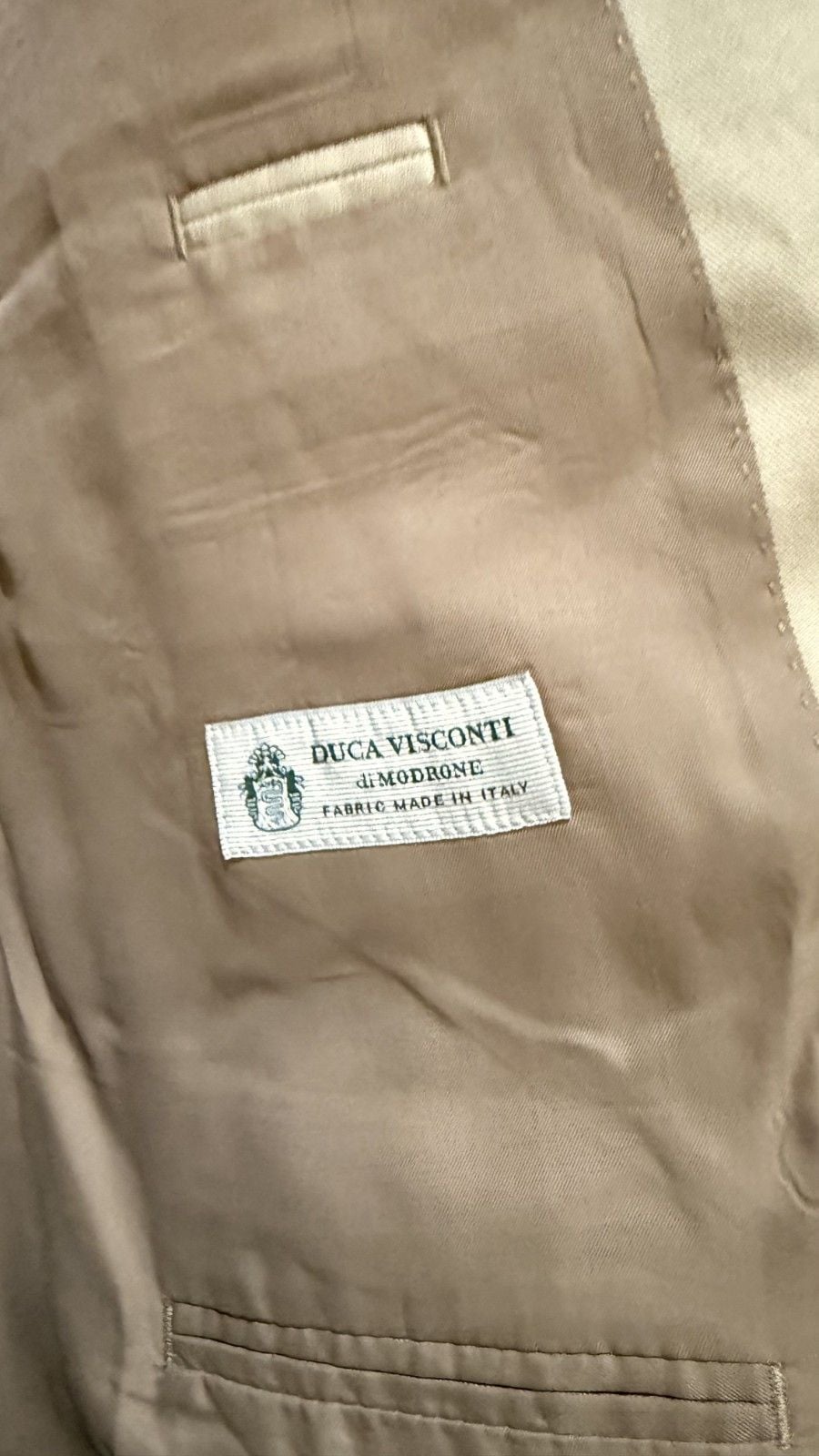 J. Crew Ludlow Slim-fit suit jacket / suit pants in Italian Chino | 46L + 36/30 7