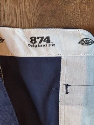 Dickies Work Pants For Men 42x30 Workwear Navy Blue 6