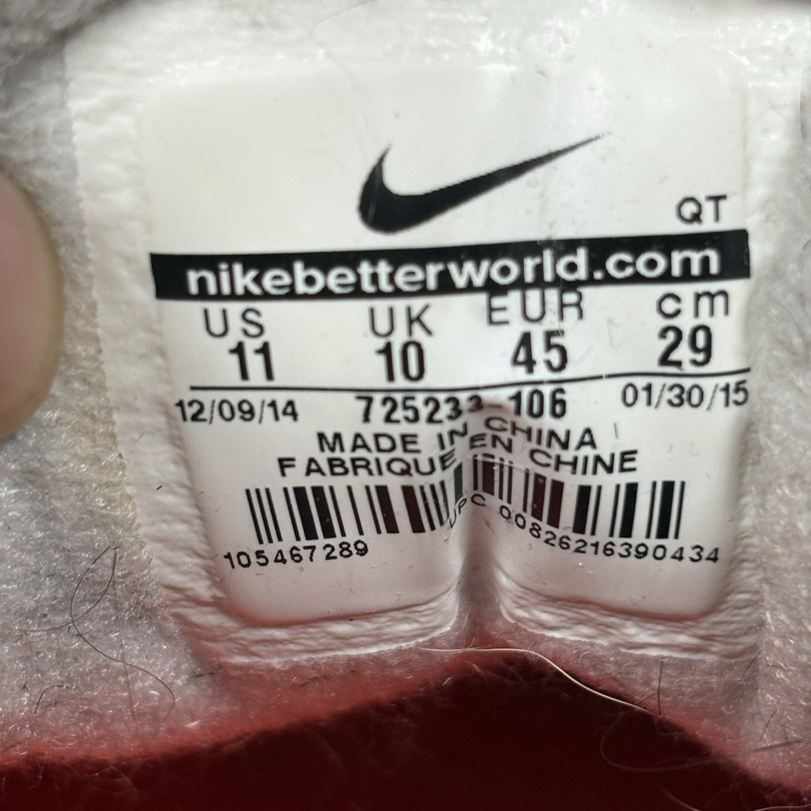 Size 11 - Nike Air Max 90 OG 2015 Infrared 8