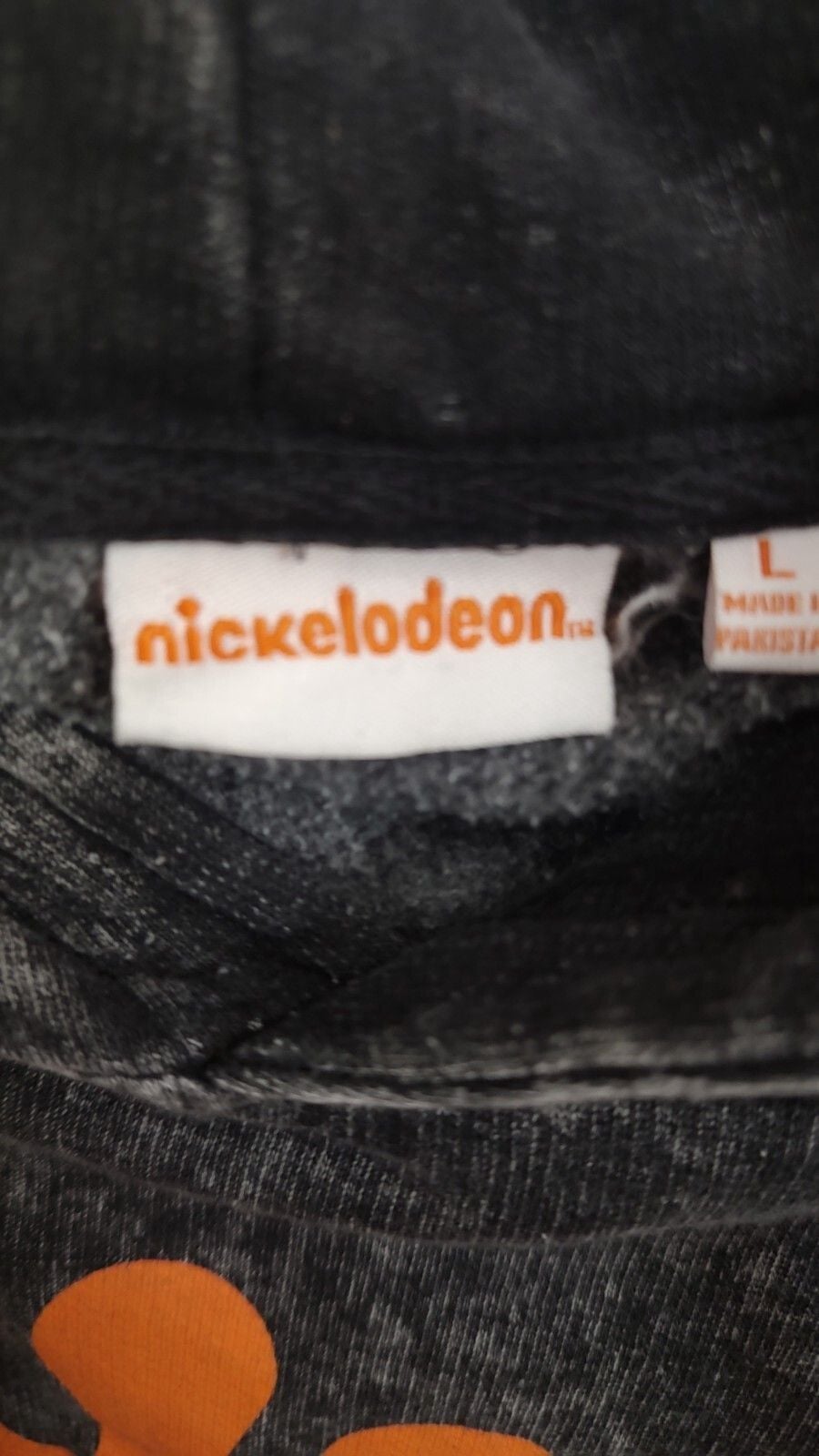 Nickelodeon Nicktoons Men’s Large Acid Wash Graphic Hoodie Rugrats Hey Arnold 8