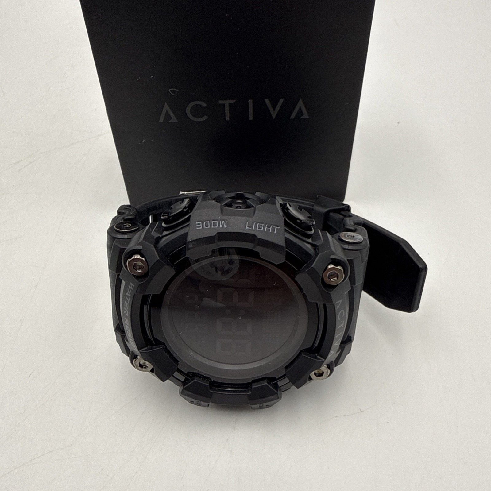 Activa Hexstrike X Invicta ACW1968-002 56mm Black Green Digital Watch New In Box 7