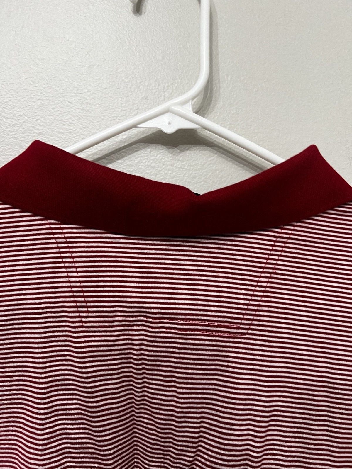 Antigua Buick Open Golf Polo Shirt Men's XL Red striped PGA Tourney 9