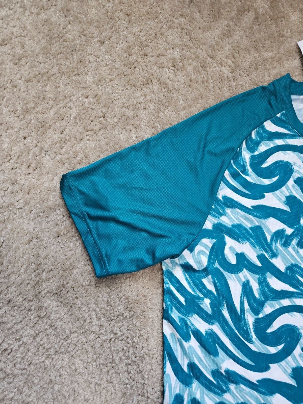 PUMA Portugal Soccer Jersey Mens XL RE:FIBRE FPF Teal White NWT 3