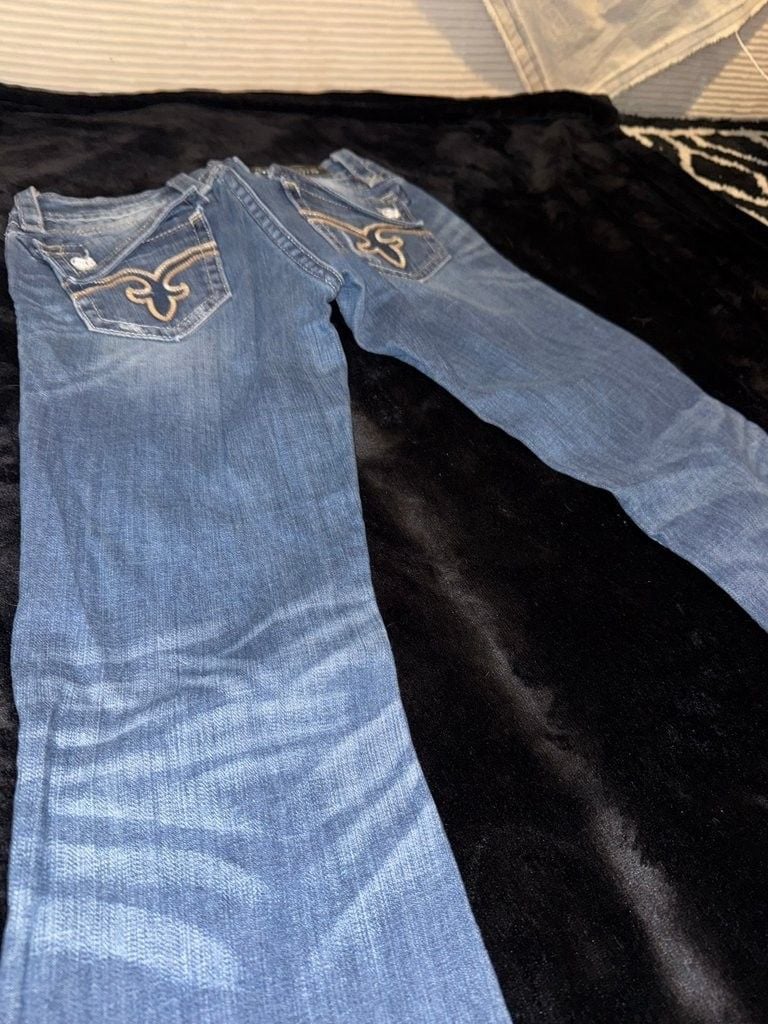 Rock Revival Women's Blue Denim Jeans 1