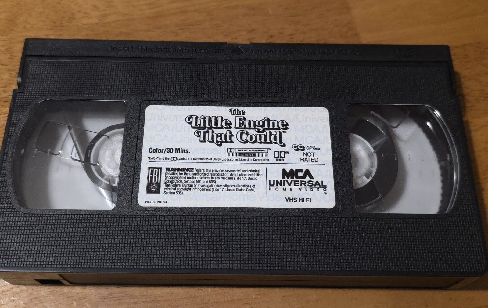 The Little Engine That Could VHS Video Tape 1991 3