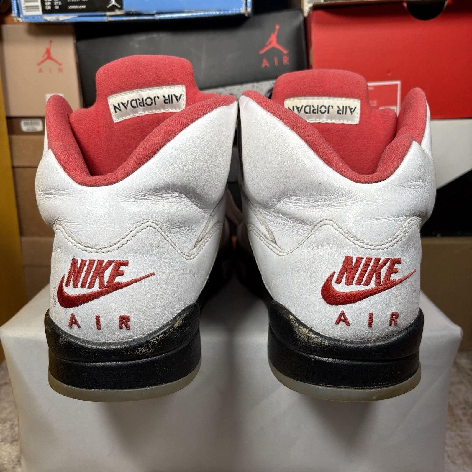 Size 11.5 - Jordan 5 Retro Mid Fire Red 5