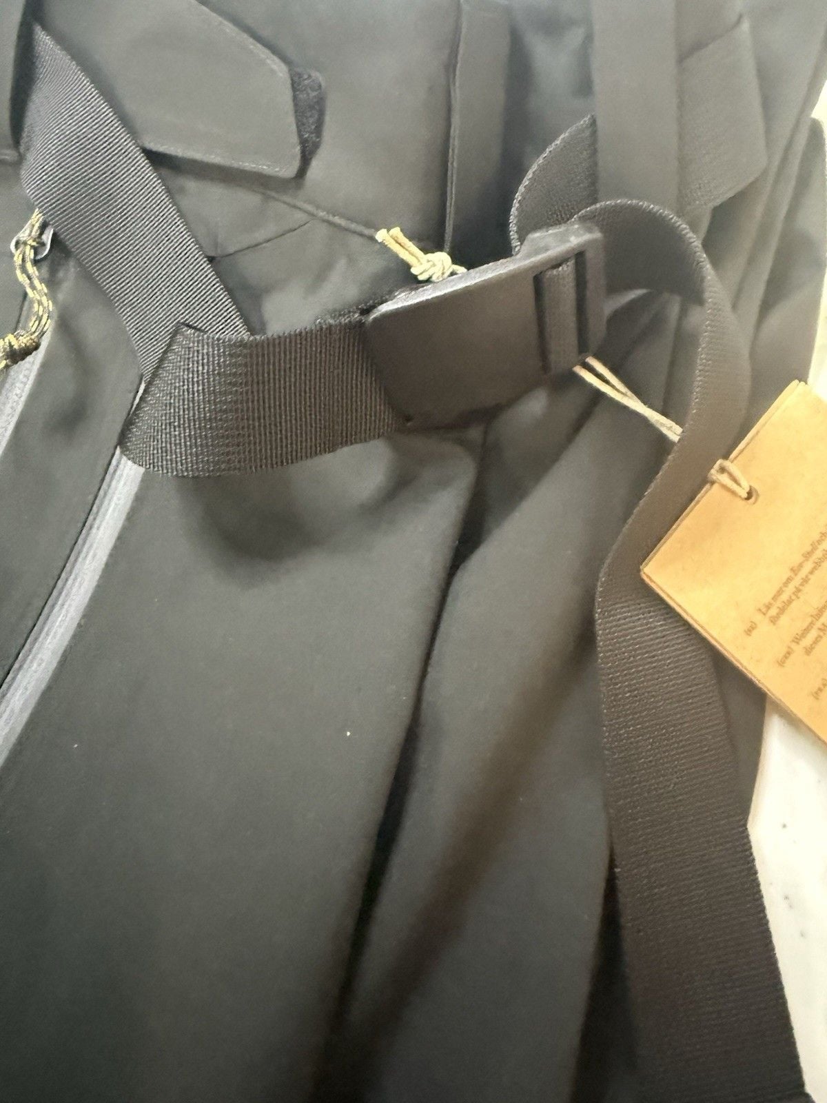 Fjallraven Keb Eco-Shell Trousers Men's XL Black Waterproof Pants NWT $450 9