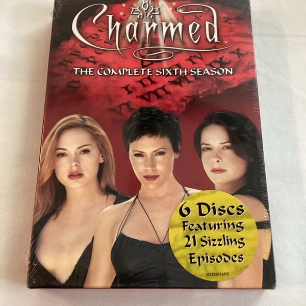 Charmed - The Complete Sixth Season 6 (DVD, 2006, 6-Disc Set) Alyssa Milano NEW