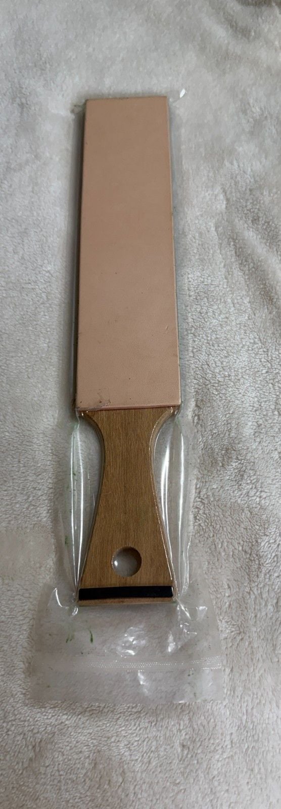 Cheefarcut Double Sided Leather Knife Sharpening Strop Paddle + Stropping Pad 6