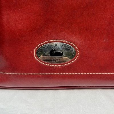 Dooney & Bourke Bordeaux Florentine Toscana Large Crossbody Hobo 3