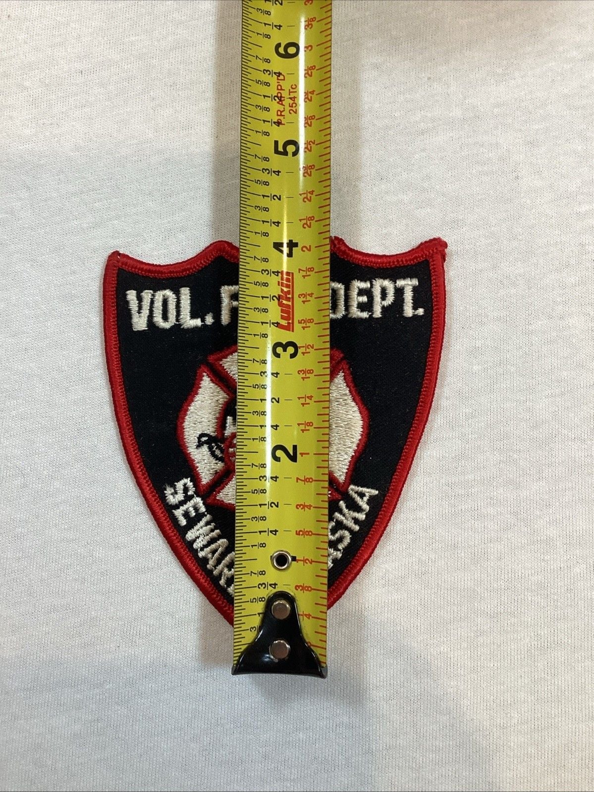 Seward Alaska Volunteer Fire Department Vintage Fire Fighting Original Patch NEW 3