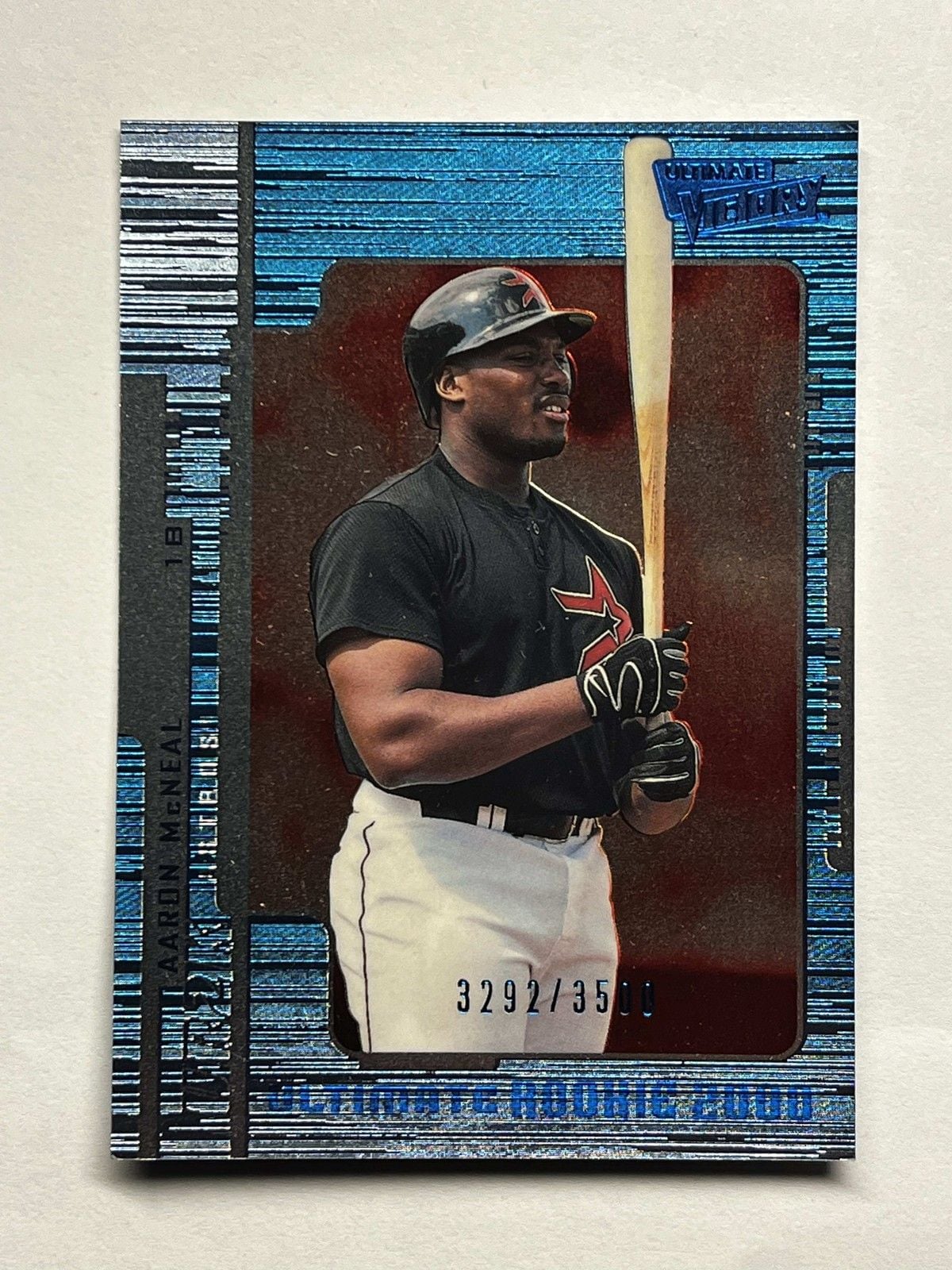 2000 Upper Deck Ultimate Victory Rookie Blue Aaron McNeal #62 /3500 Astros 1