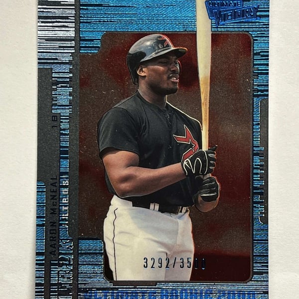 2000 Upper Deck Ultimate Victory Rookie Blue Aaron McNeal #62 /3500 Astros