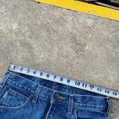 Carhartt Men's Relaxed Fit Blue Jeans 6
