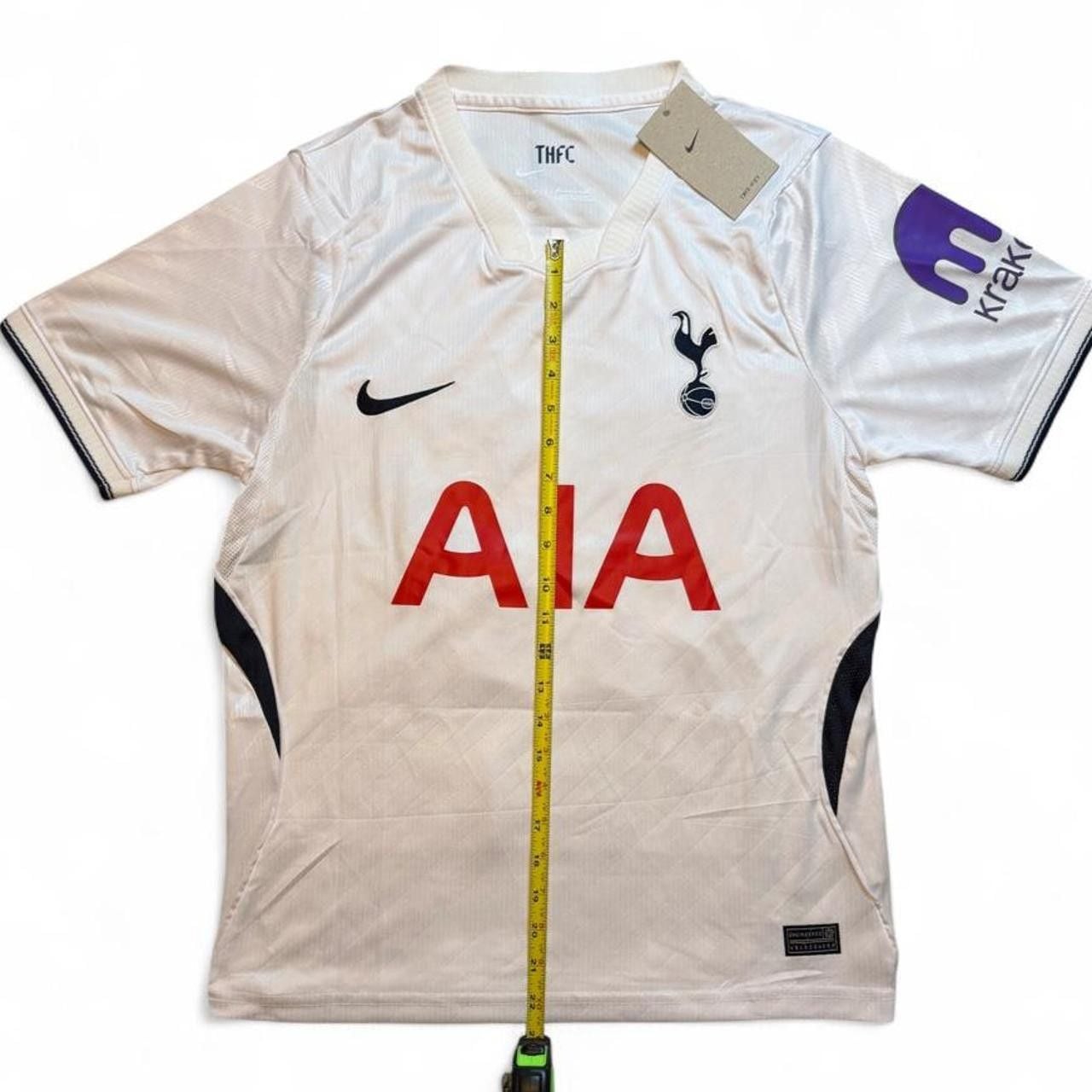 Nike Tottenham Hotspur 2026/27 Home Jersey White with Blue number 22 Marmoush on the back size Small dimensions are in the pictures Brand New with Tags. 3