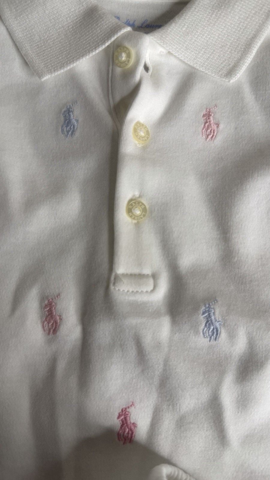 Ralph Lauren Logo Polo Dress & Bloomers 2-Piece Set 3M NWT 3