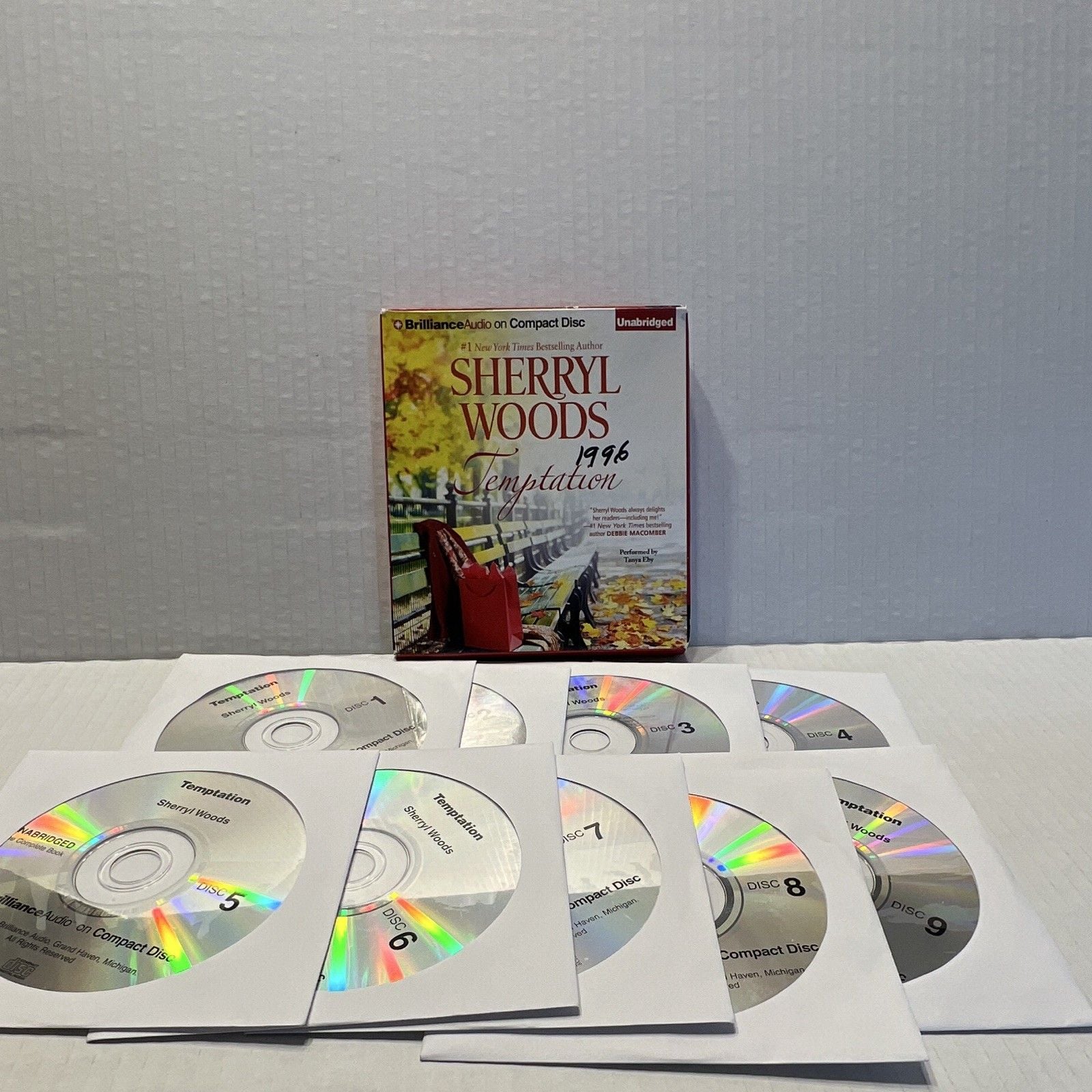 Sherryl Woods Unabridged Audiobook CD Lot 4: Twilight, Temptation 12