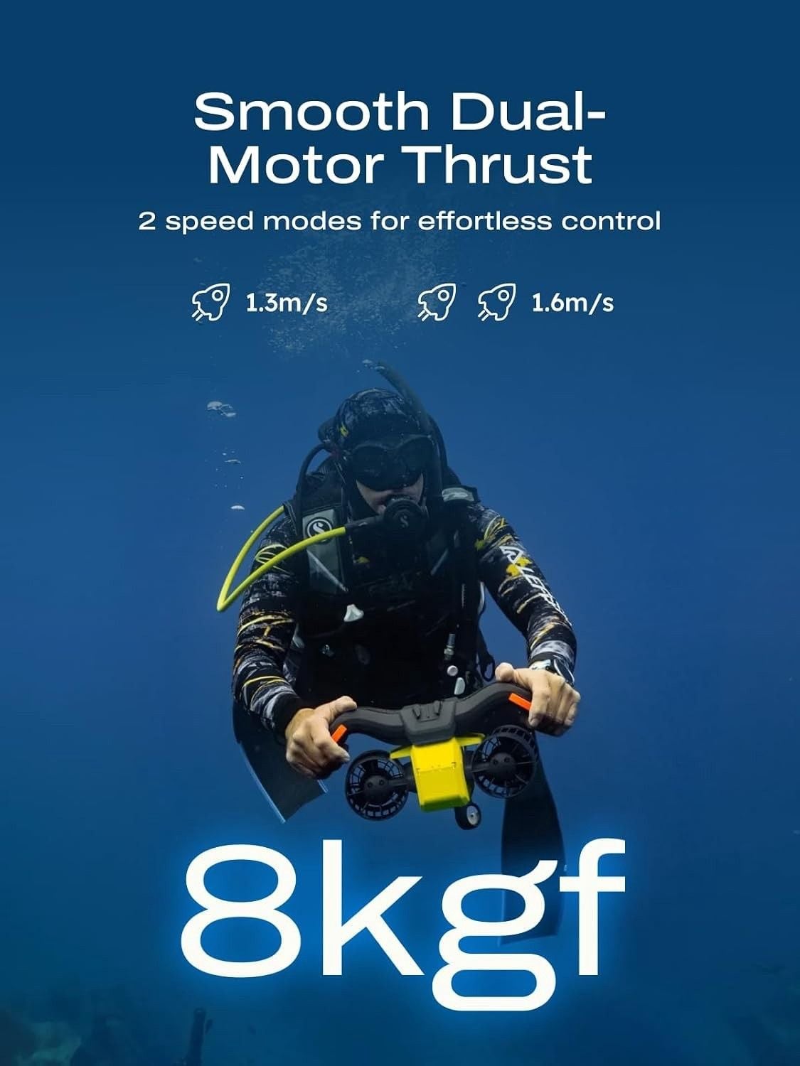 C1 Underwater Scooter, Dual-Motor Sea Scooter 3