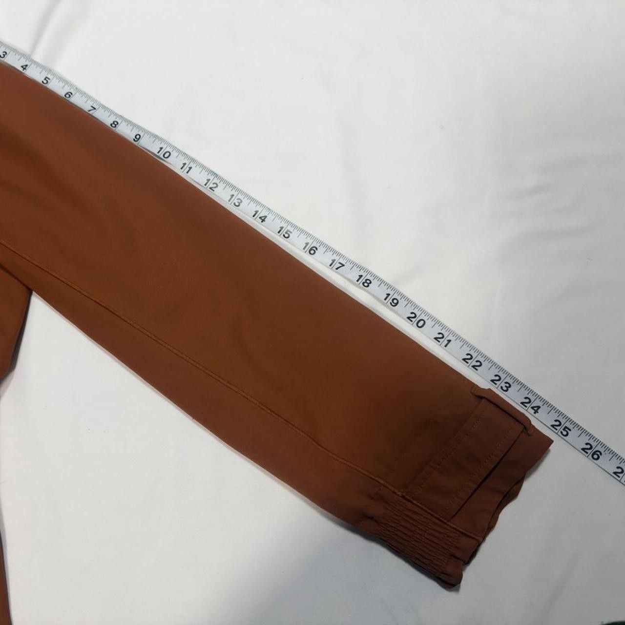 Athleta brown polyester raincoat with hood, size XL #athletic #outdoor 7