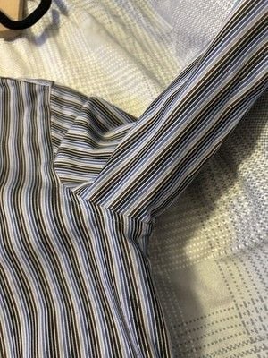 Women’s Pendleton Vintage Striped Button Down Blouse Size 8 11