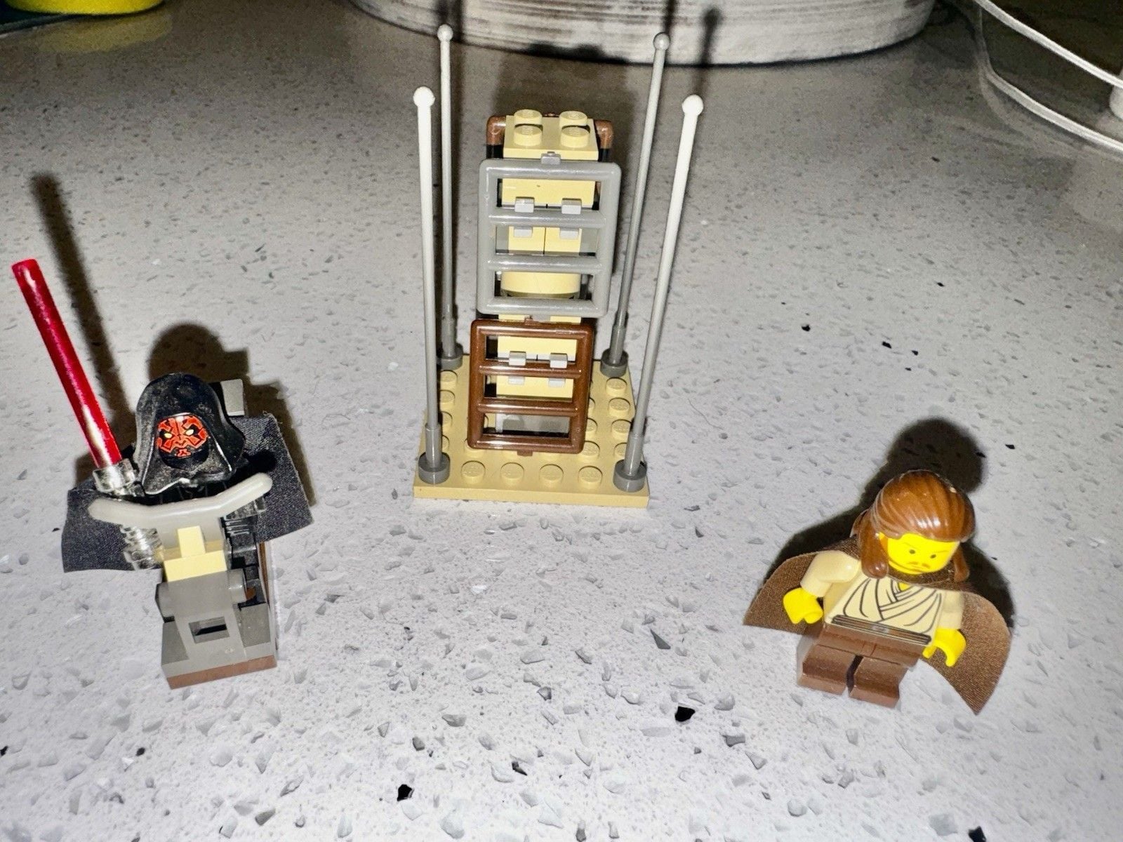 Star Wars Lego 7101 Qui-Gon vs Darth Maul Lightsaber Duel (1999) NO Box/Manual 2