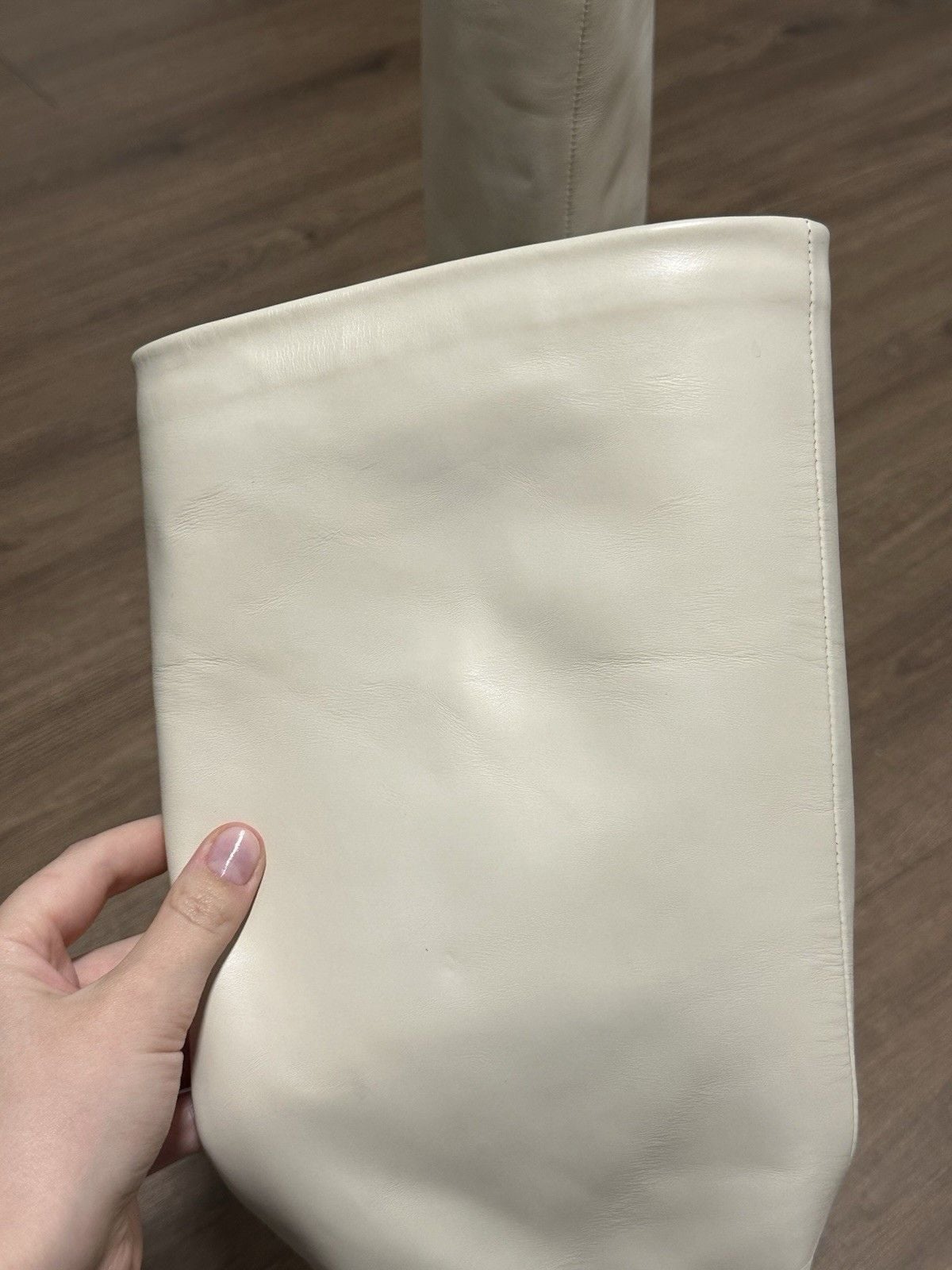 Women's Knee High Boots Size 7 White 12