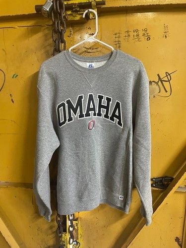 Omaha Grey Crewneck Sweatshirt 2