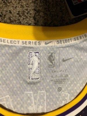 Nike Select Series LeBron James 23 Lakers Jersey Size 52 Purple NWT 4