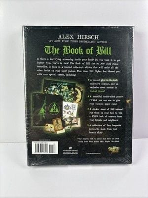 The Book of Bill Gravity Falls Alex Hirsch B&N Exclusive - New 2