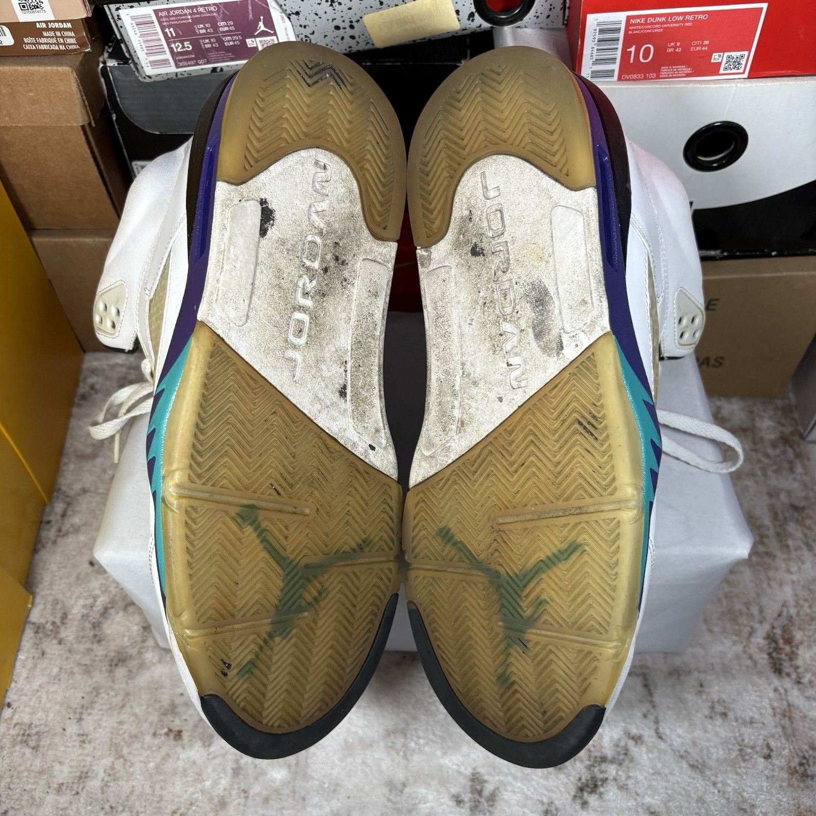 Size 11.5 - Jordan 5 Retro Grape 2013 6