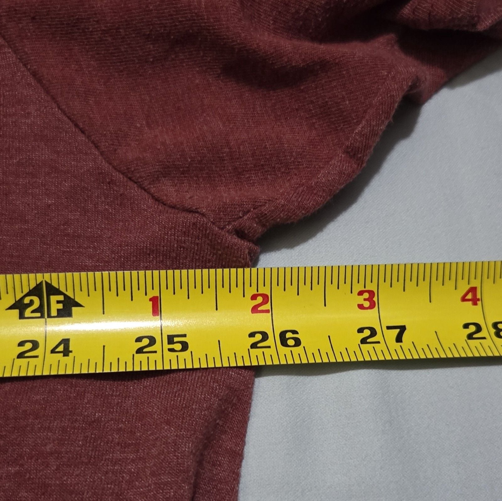 Foo Fighters Graphic T-Shirt Maroon/Burgundy Optima Cotton Wear 2EG/2XL 6