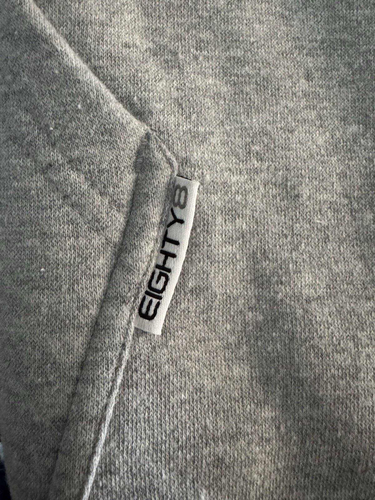 NWT Delaware Hoodie 2XL Grey Cotton Blend Mens/Womens College Pullover 10
