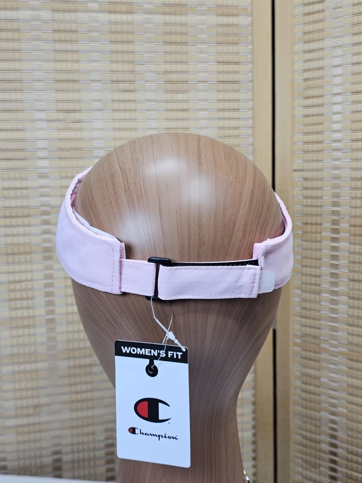 Champion Women's Pink Visor Hat Adjustable One Size Polyester 5