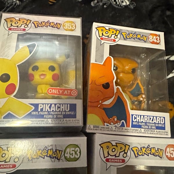 Funko Pop! Games Pokémon 5 Figure Lot Target Exclusive Pikachu Charizard +