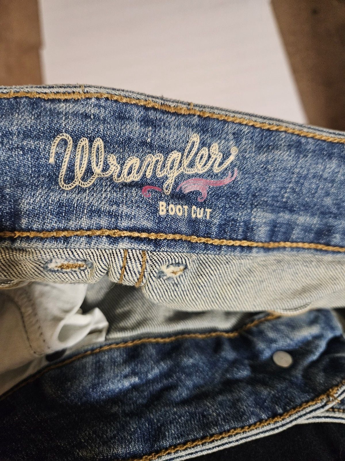 Wrangler Womens Bootcut Jeans Size 7 6