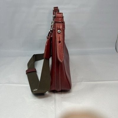 Dooney & Bourke Bordeaux Florentine Toscana Large Crossbody Hobo 9