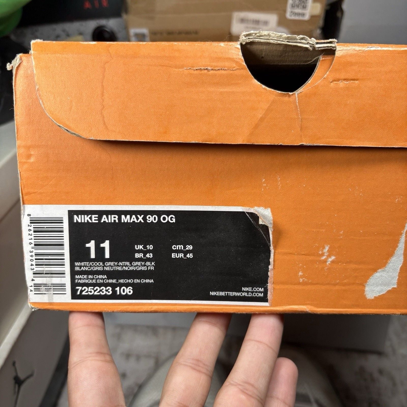 Size 11 - Nike Air Max 90 OG 2015 Infrared 9